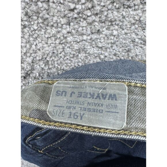 Diesel Kid Waykee -‎ J US Jeans 16Y Boy's Regular Straight Stretch Blue KXA1N - Picture 14 of 16